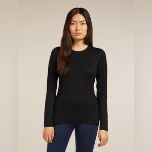 Icebreaker Women’s Merino 260 Tech Long Sleeve Crewe Thermal Top, xs extra small